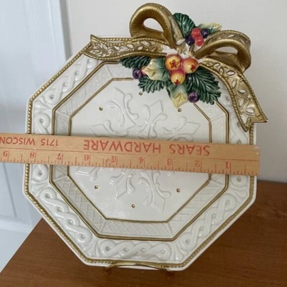 Fitz and Floyd Canape plate - Picture 6 of 6